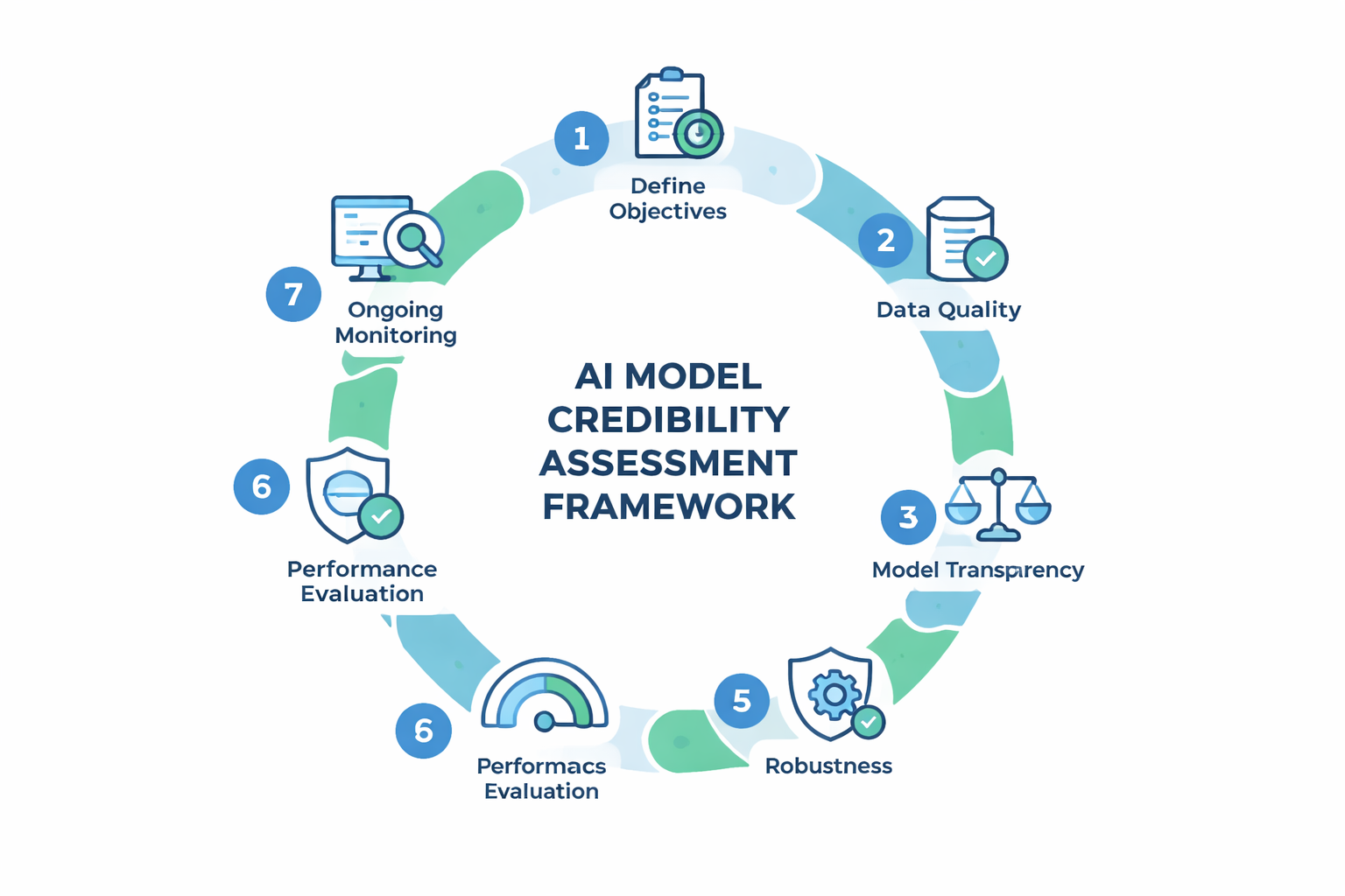 AI credibility assessment framework