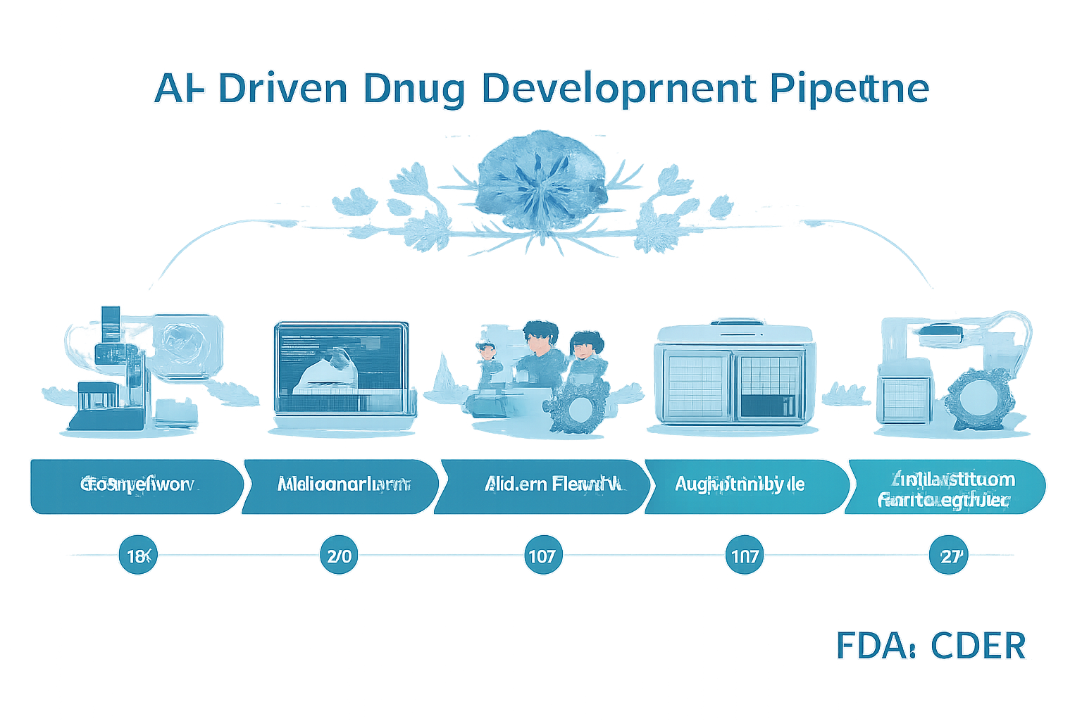 AI and drug development pipeline overview
